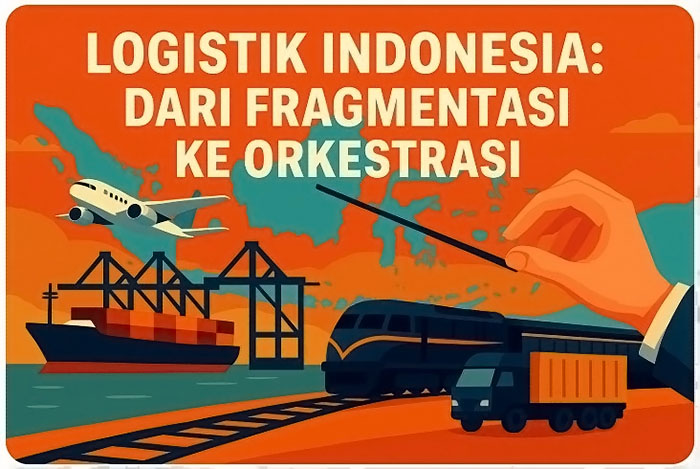 LOGISTIK INDONESIA DARI FRAGMENTASI KE ORKESTRASI (Prof Agus Purnomo)